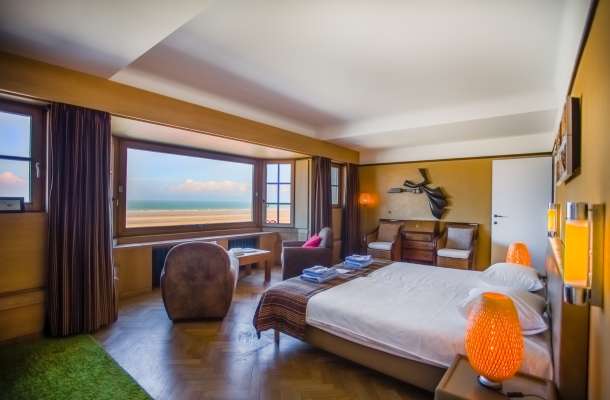 room with panoramic seaview